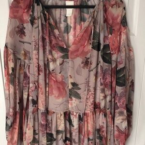 H&M Floral Maxi Dress